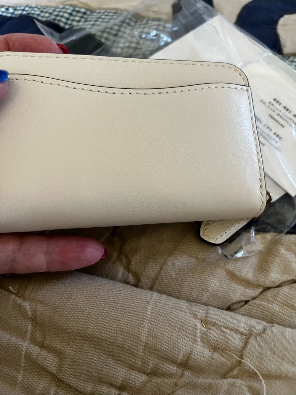 Coach Sticker Print Zip Around Card Case - Picture 3 of 9